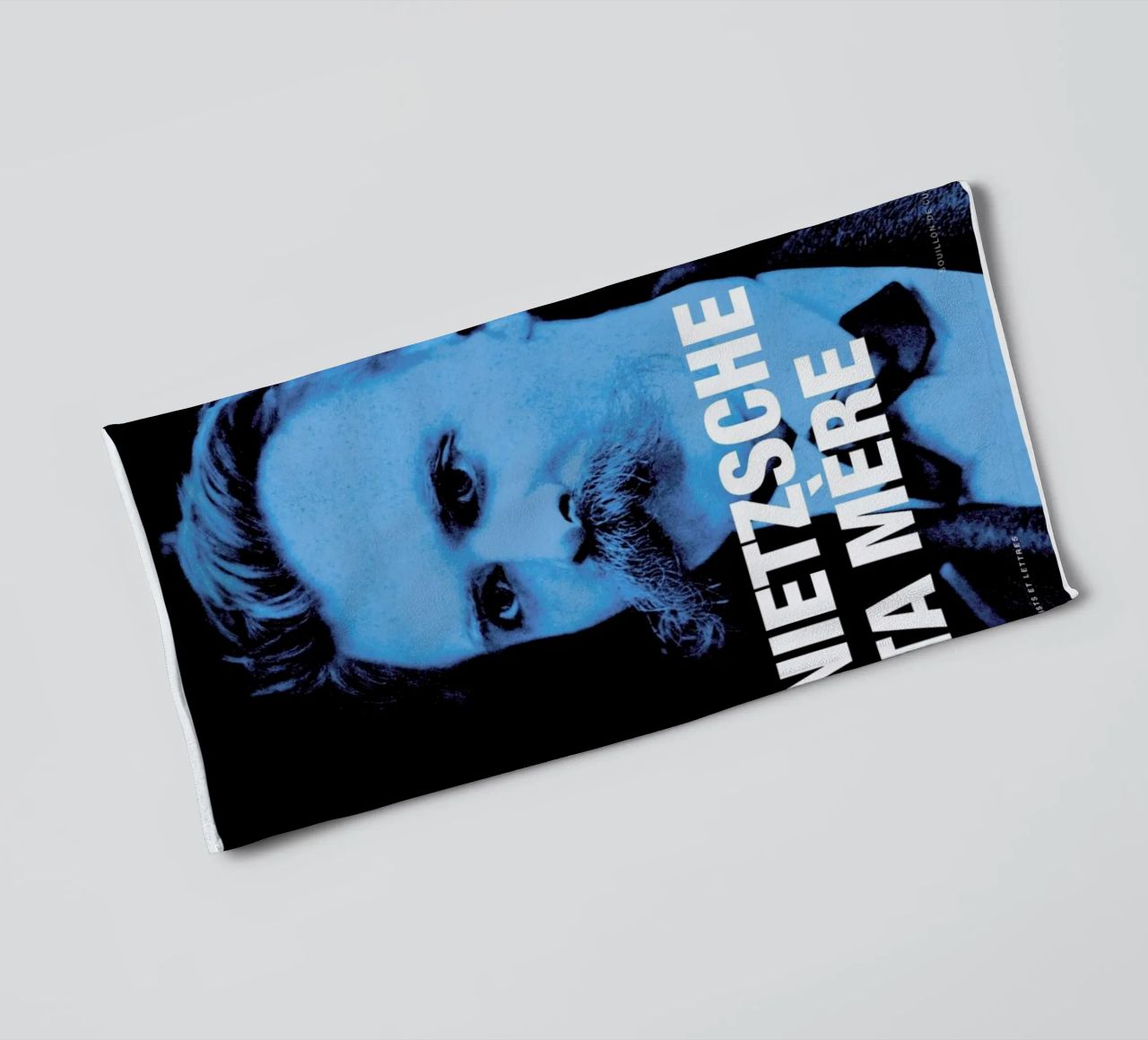 Nietzsche asciugamano da bagno da Fists Et Lettres
