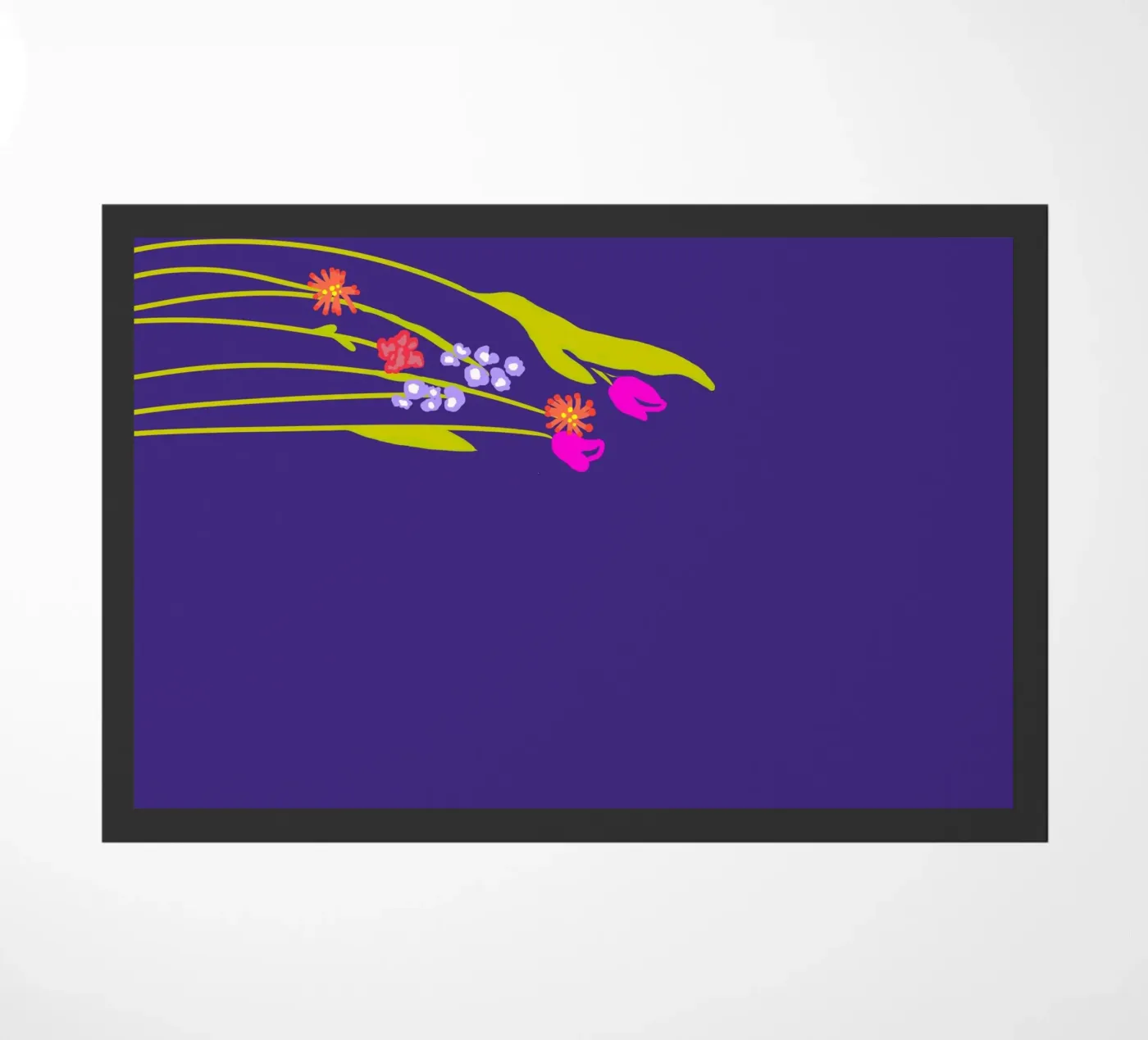 Bloom Fußmatte von Simplicity