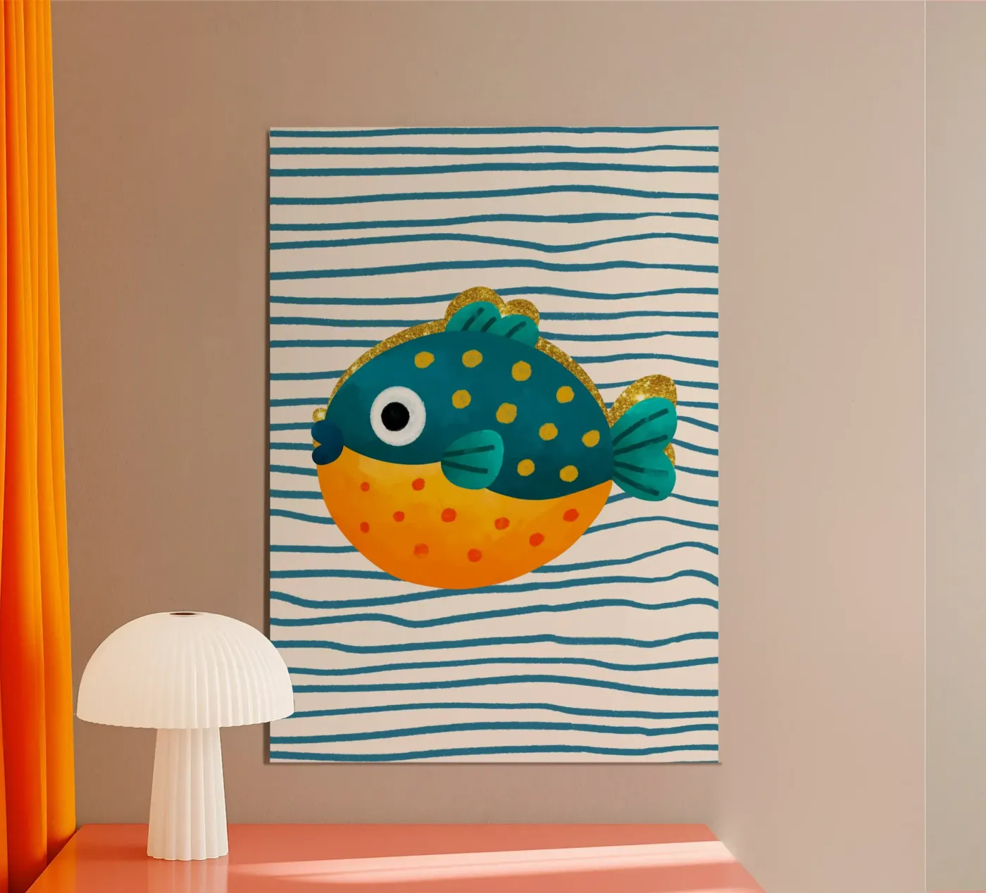 Fish Poster von Funkydays