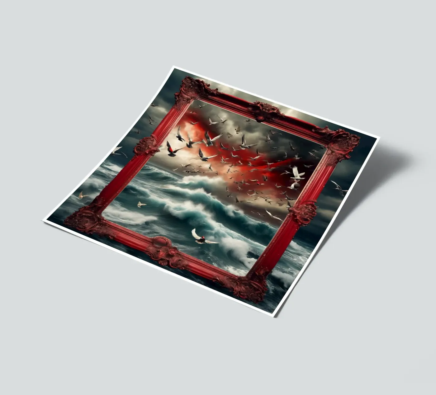 stormy sticker sheet by kimmindmuse