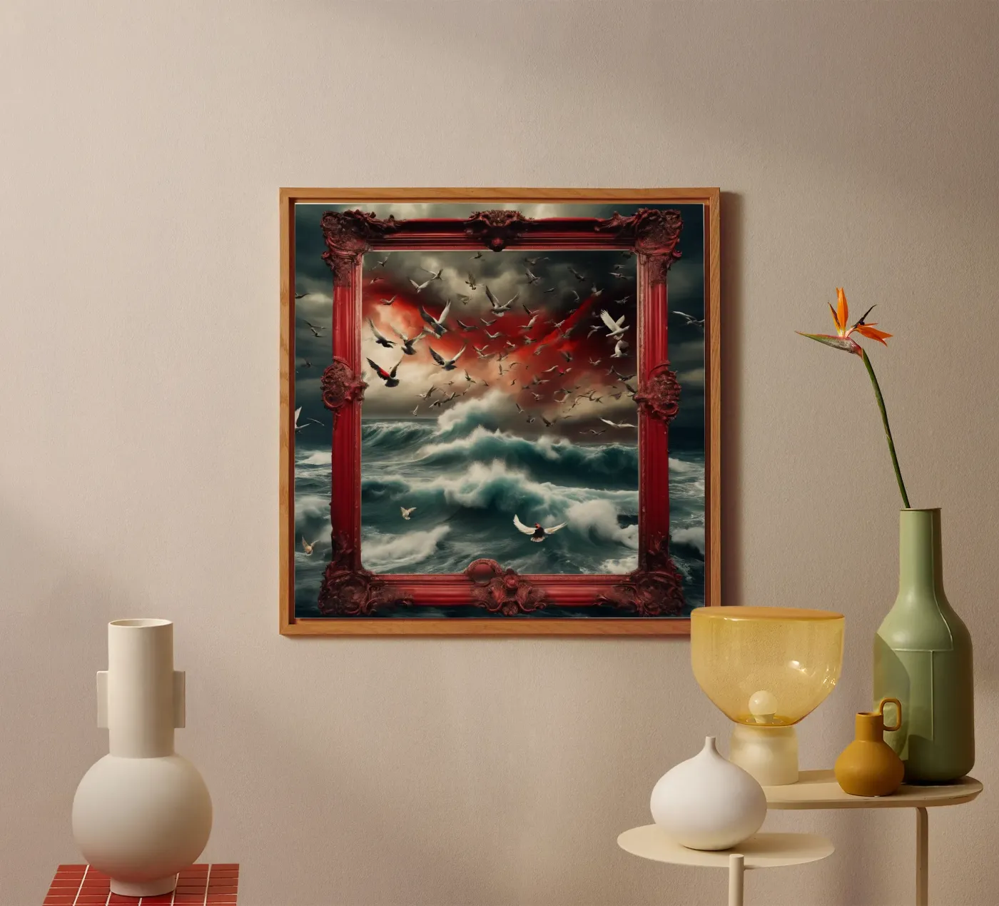 stormy forex plate by kimmindmuse