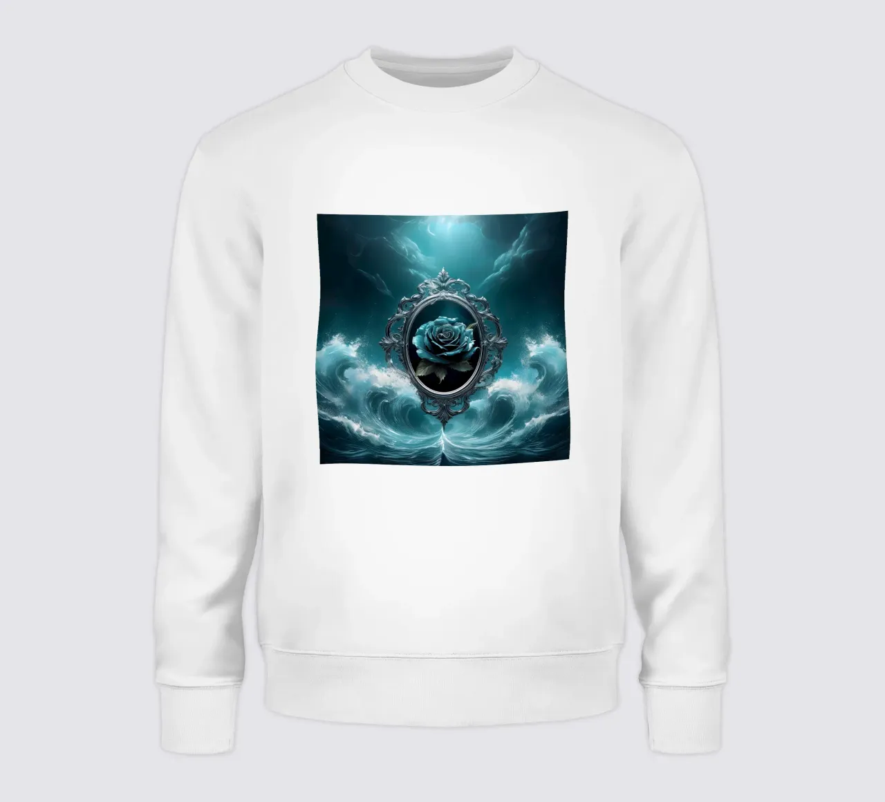 rosa nera 1 felpa da kimmindmuse