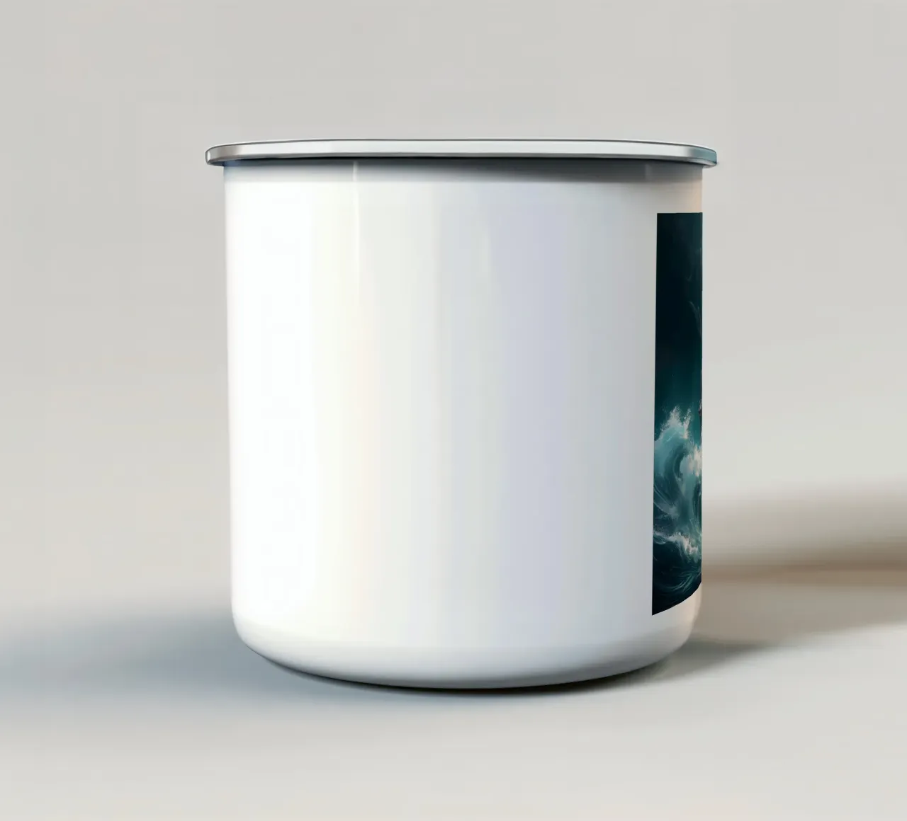 black rose 1 enamel mug by kimmindmuse