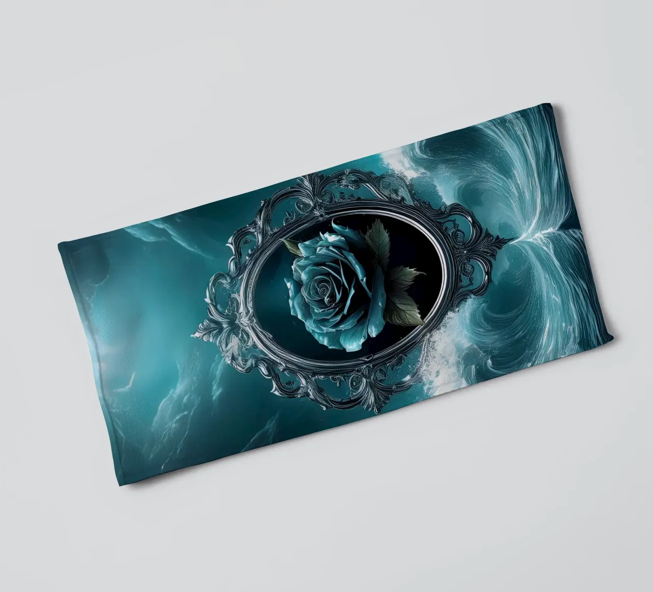 rosa nera 1 asciugamano da bagno da kimmindmuse