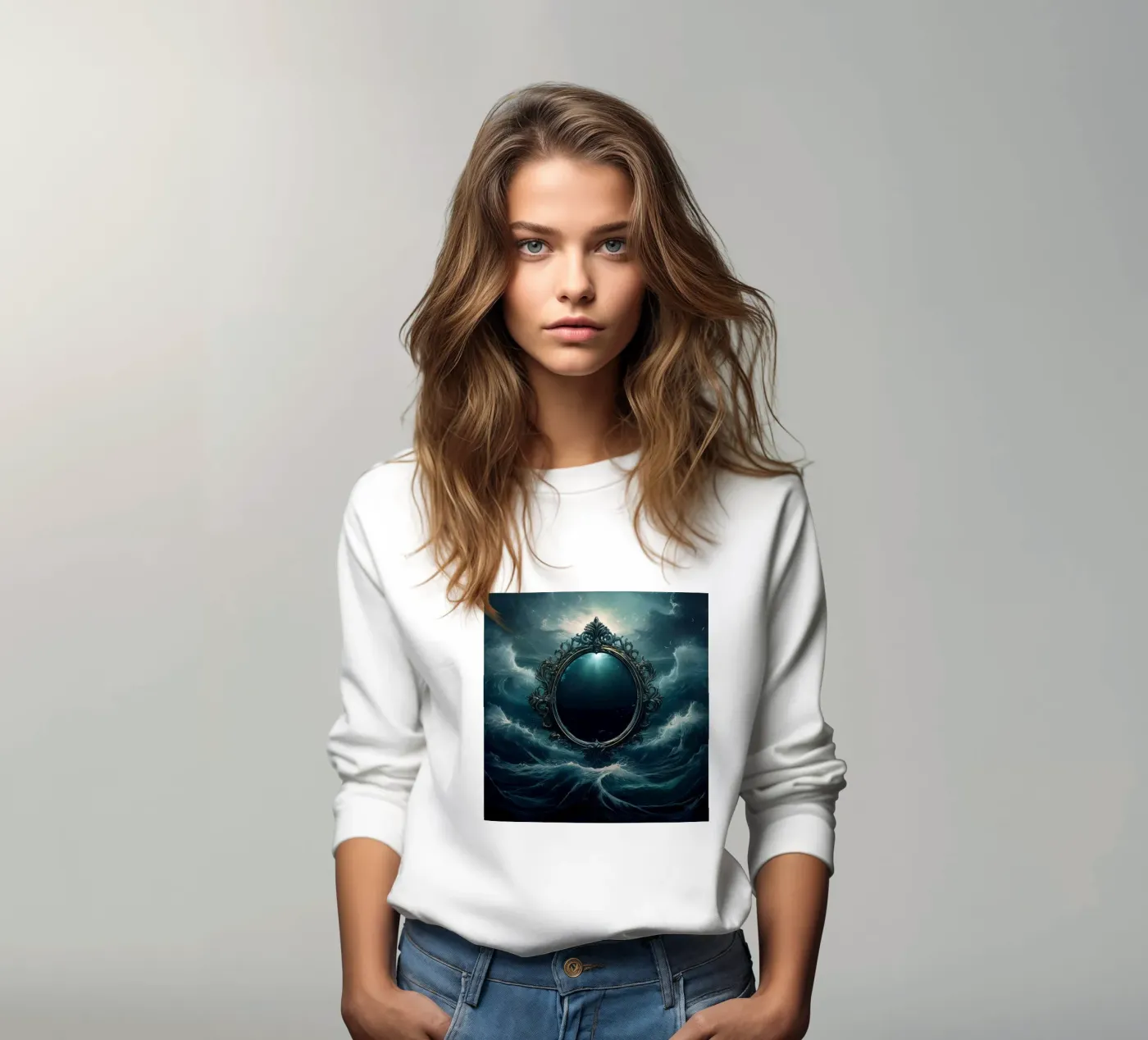 specchio felpa da kimmindmuse