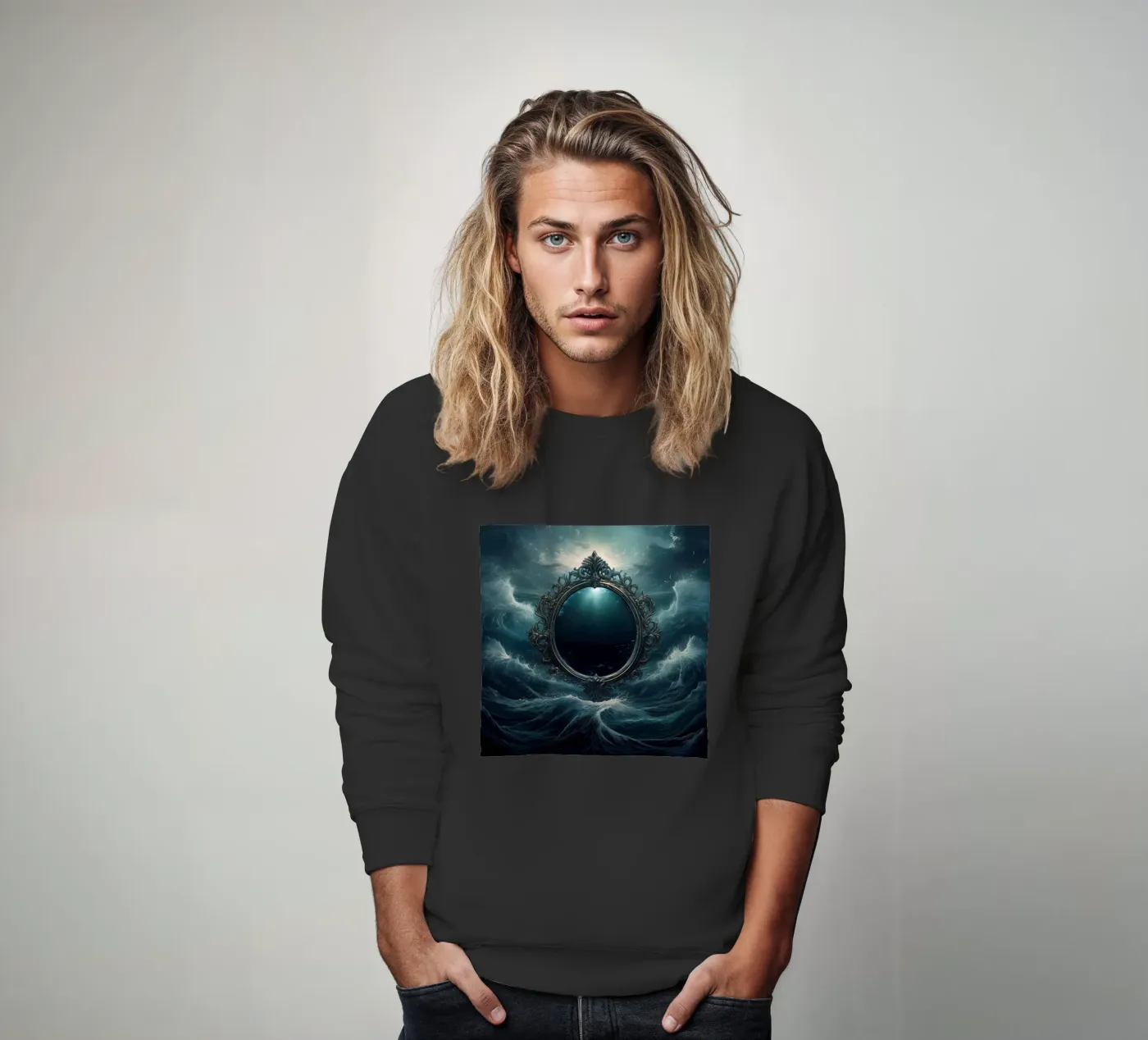 specchio felpa da kimmindmuse