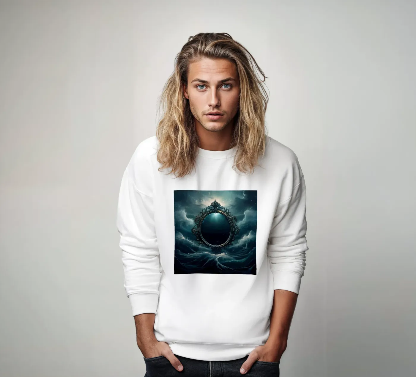 specchio felpa da kimmindmuse