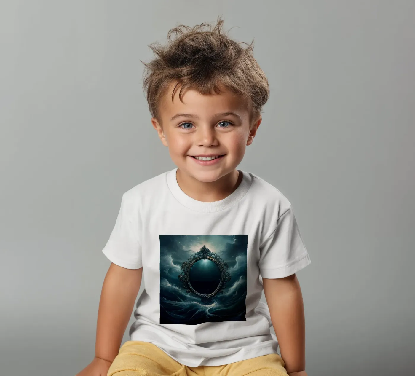 specchio t-shirt bambini da kimmindmuse