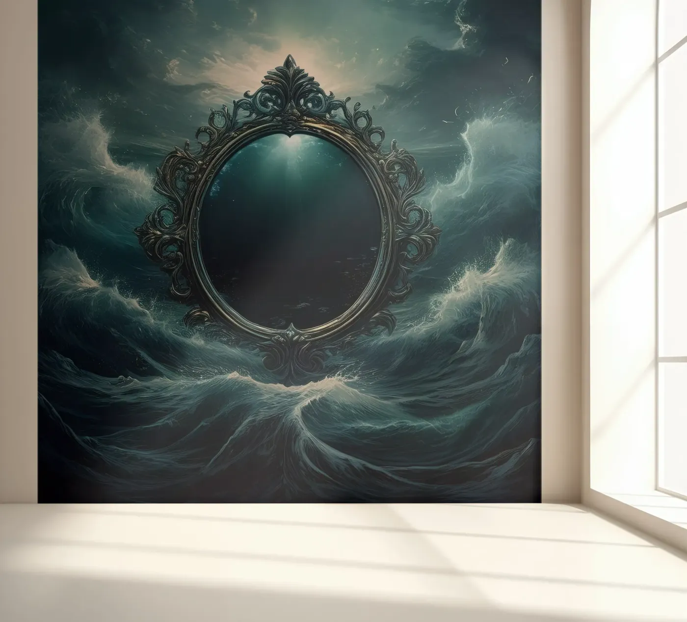 spiegel fotobehang van kimmindmuse