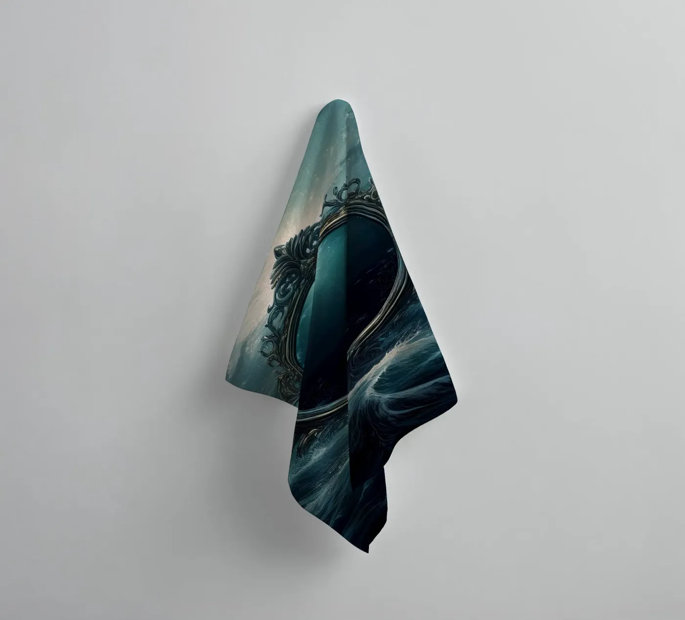 mirror towel by kimmindmuse