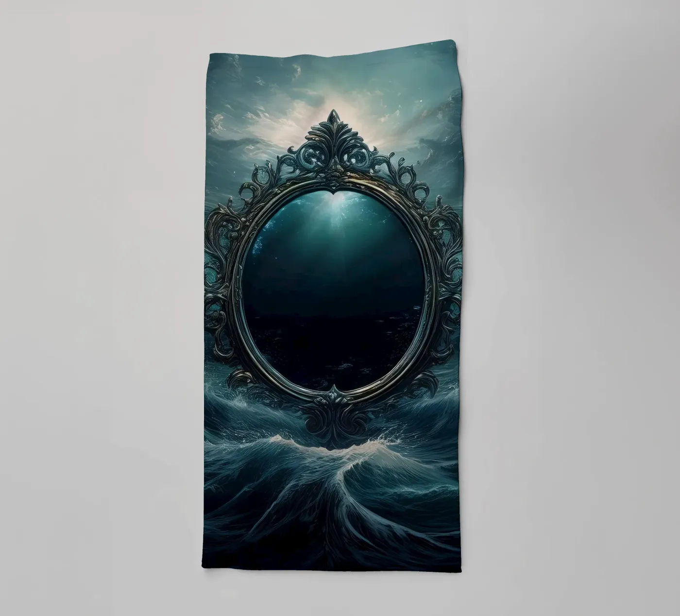mirror towel by kimmindmuse