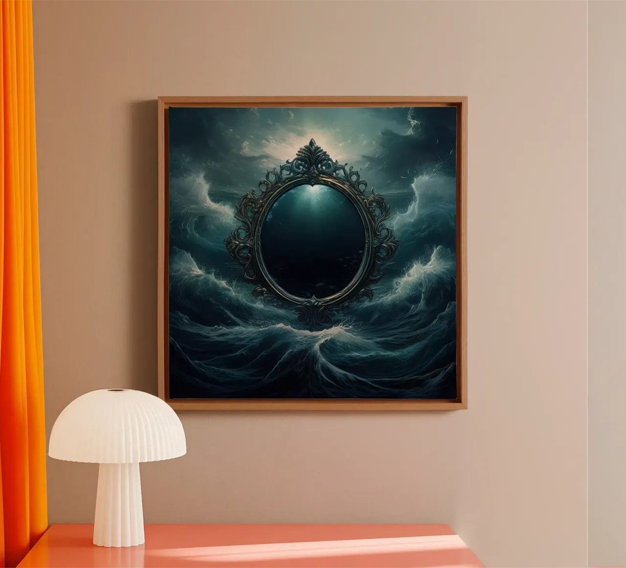 mirror canvas by kimmindmuse