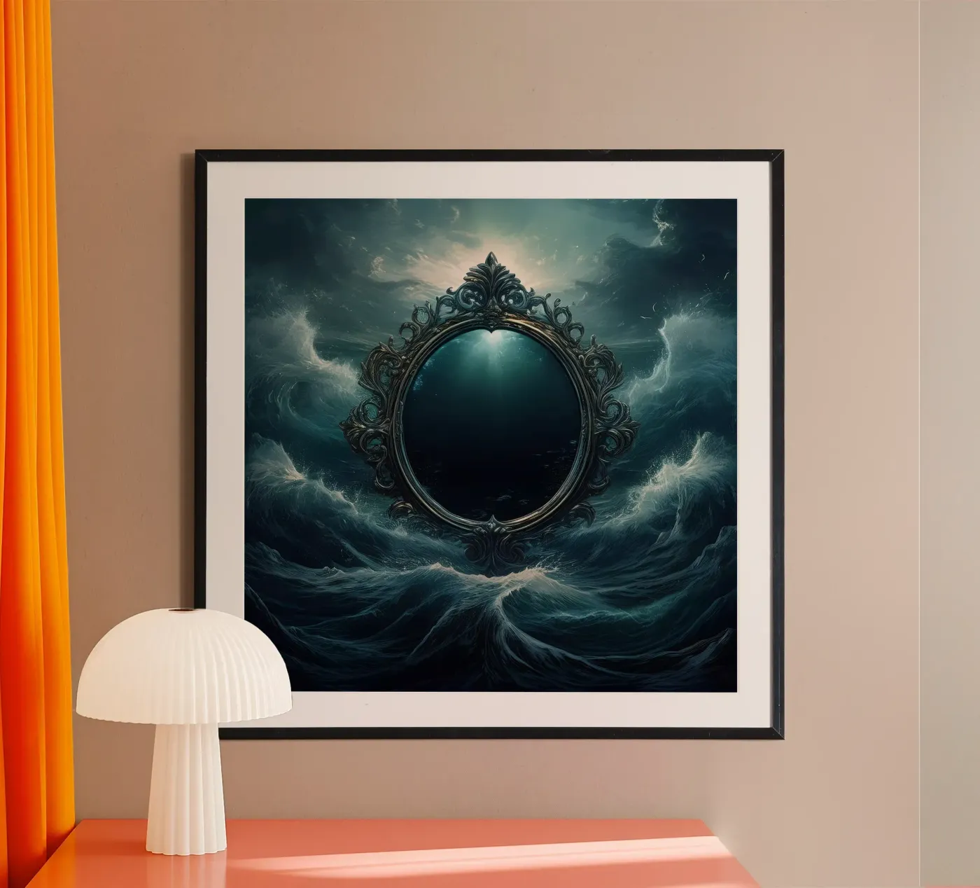 mirror poster by kimmindmuse