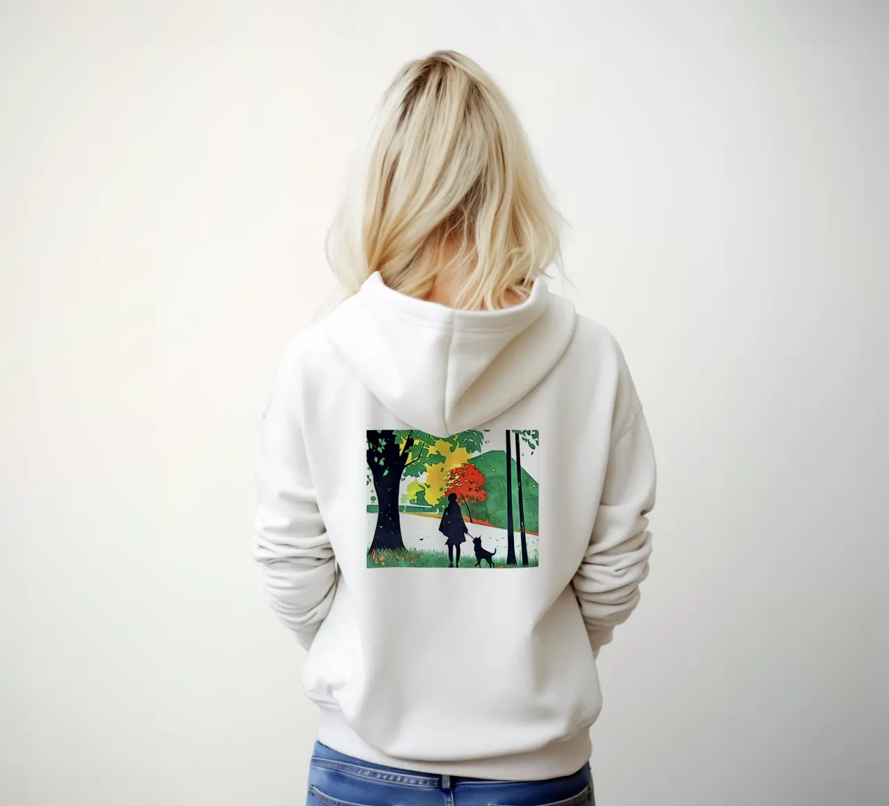 Passeggiata d'autunno felpa con cappuccio da ZAMART