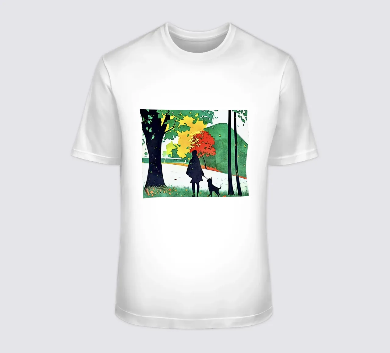 Passeggiata d'autunno t-shirt da ZAMART