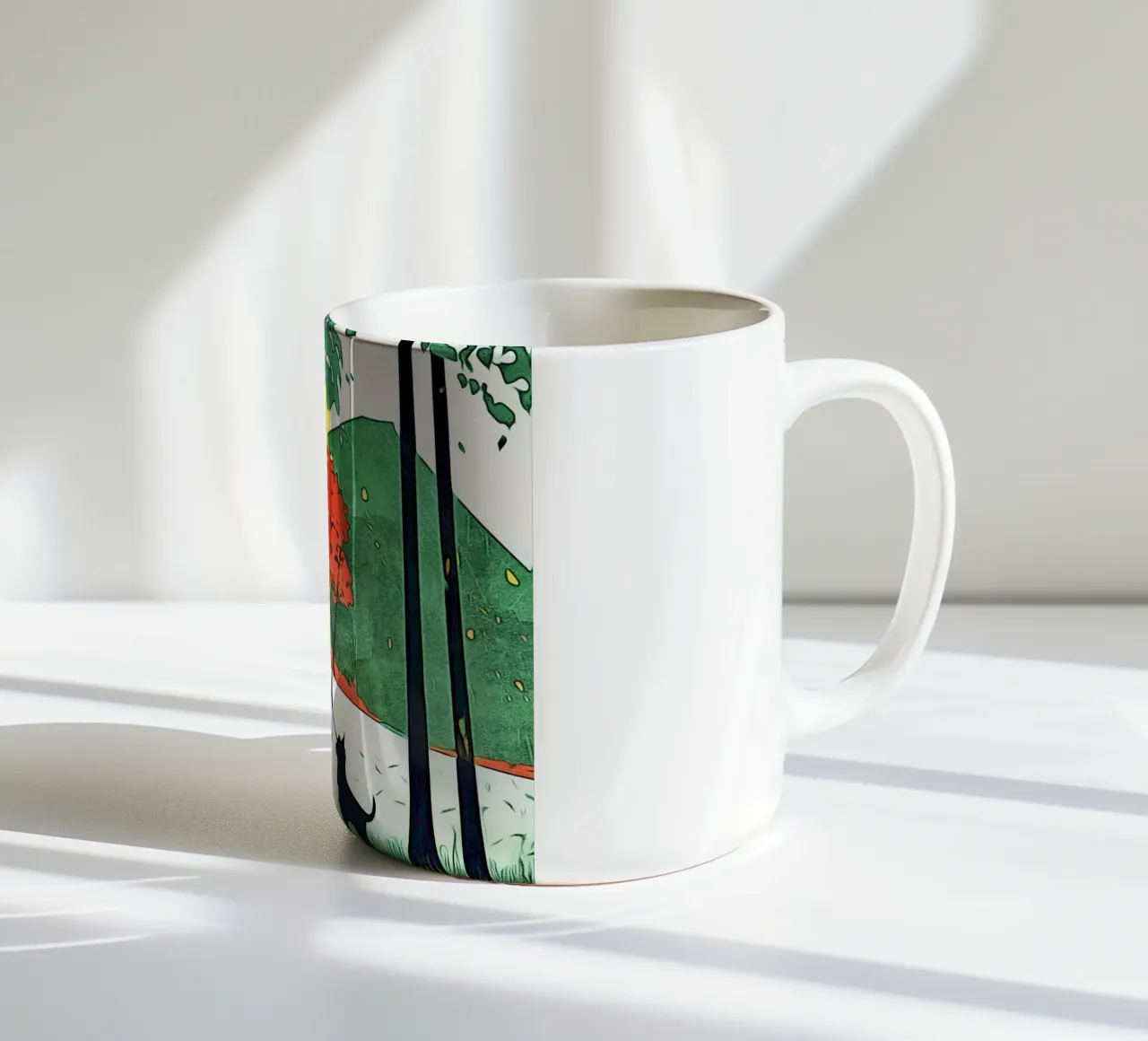 Passeggiata d'autunno tazza in ceramica da ZAMART