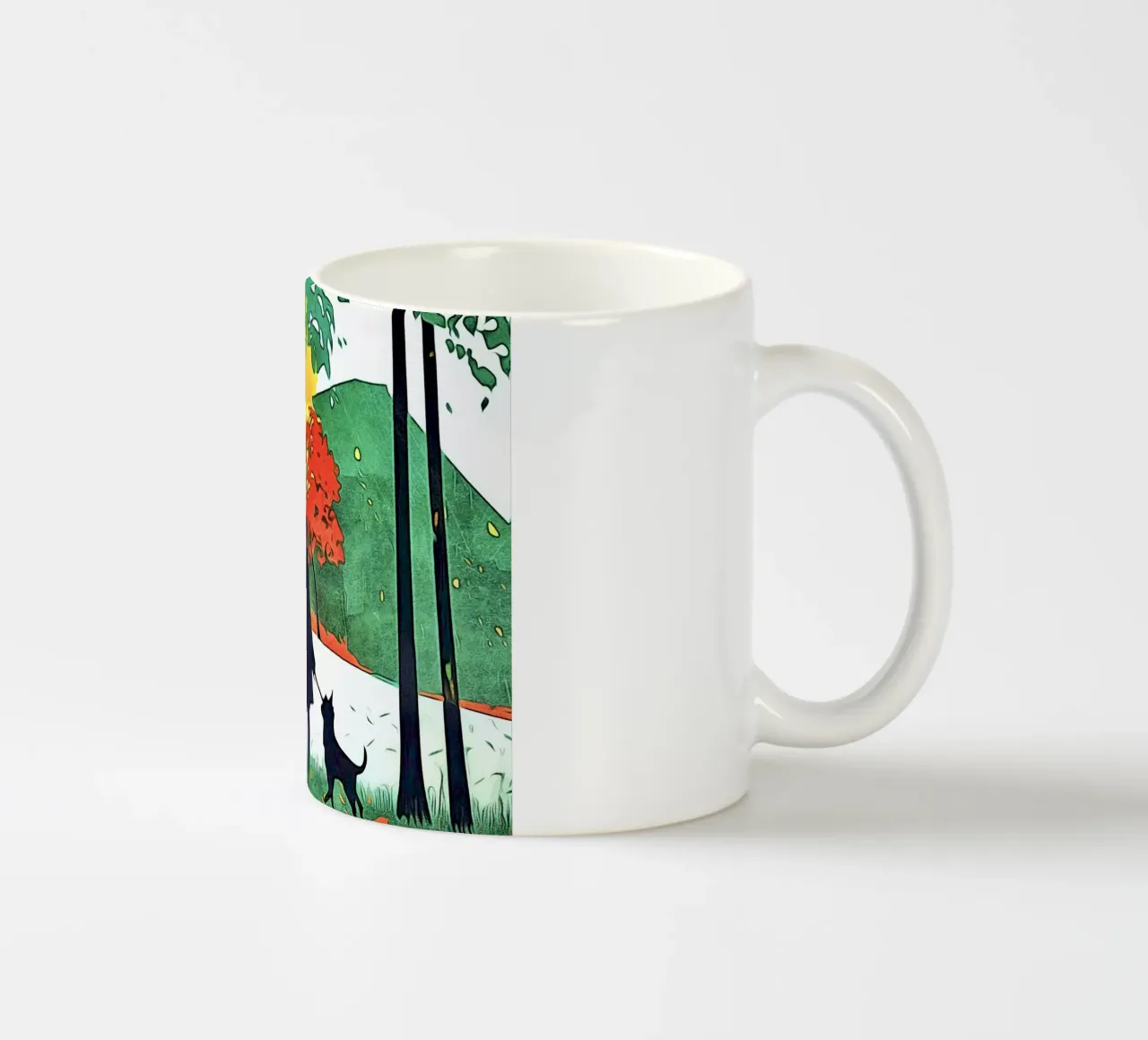 Passeggiata d'autunno tazza in ceramica da ZAMART