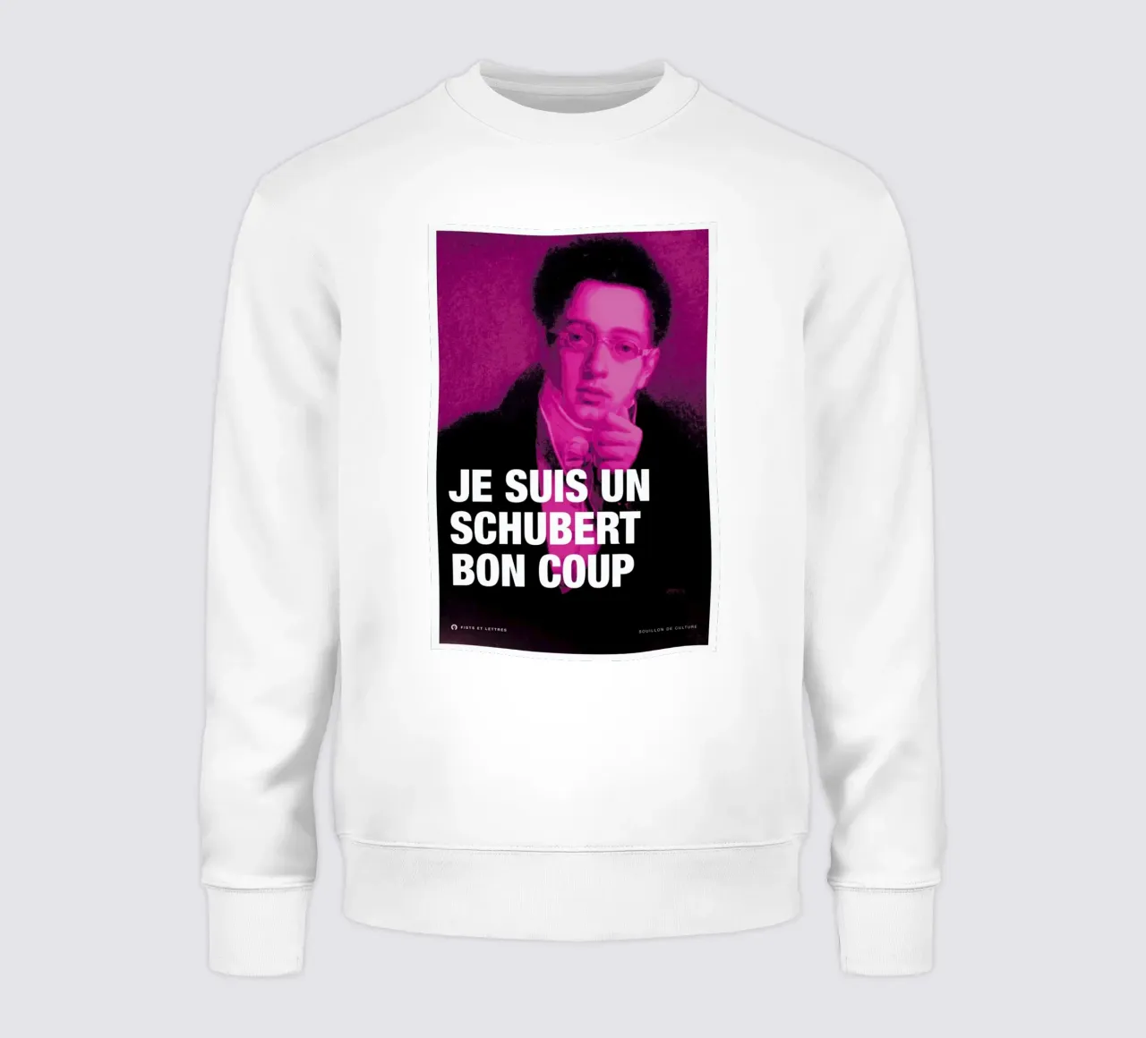 Schubert felpa da Fists Et Lettres