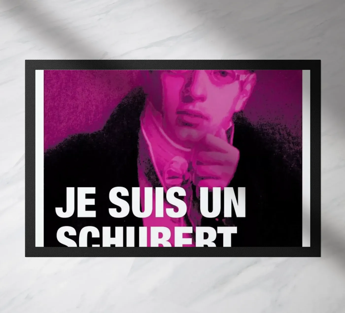 Schubert paillasson de Fists Et Lettres