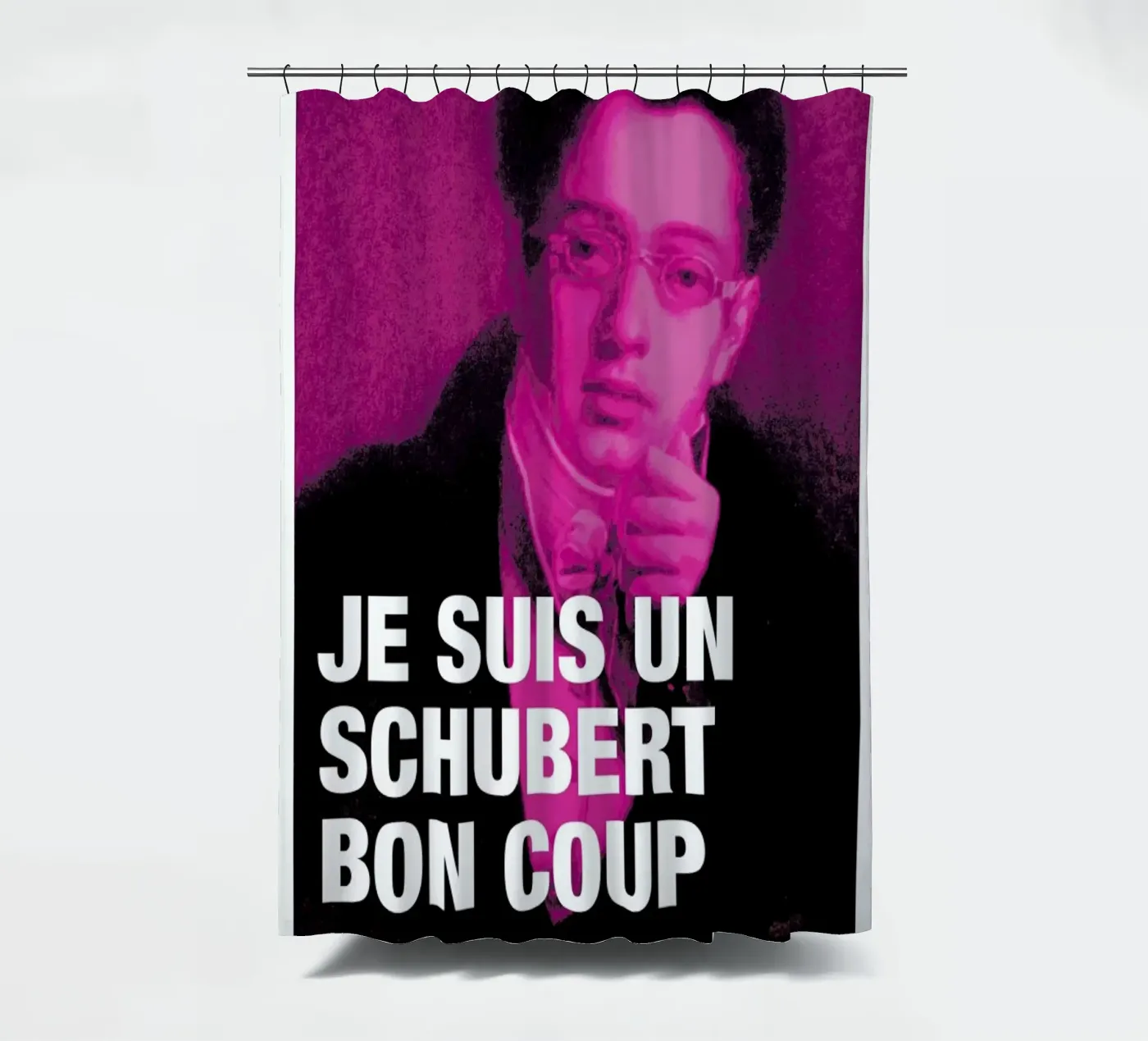 Schubert douchegordijn van Fists Et Lettres