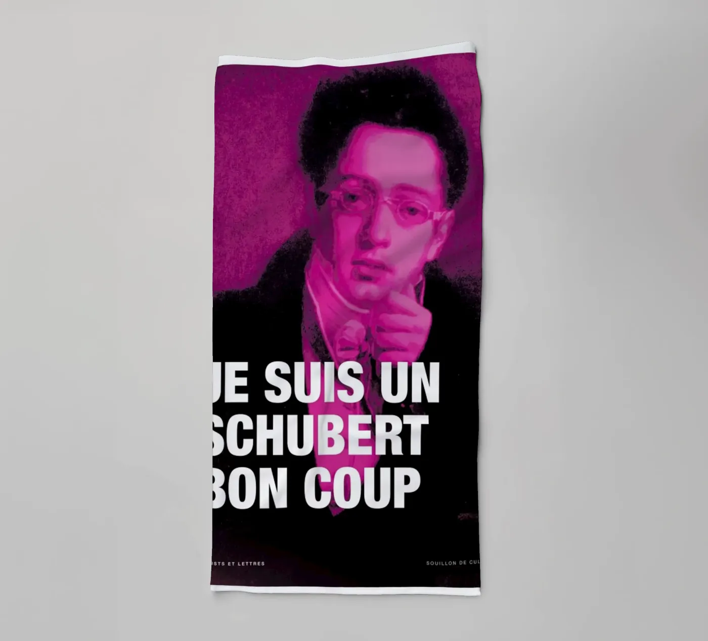 Schubert badhanddoek van Fists Et Lettres