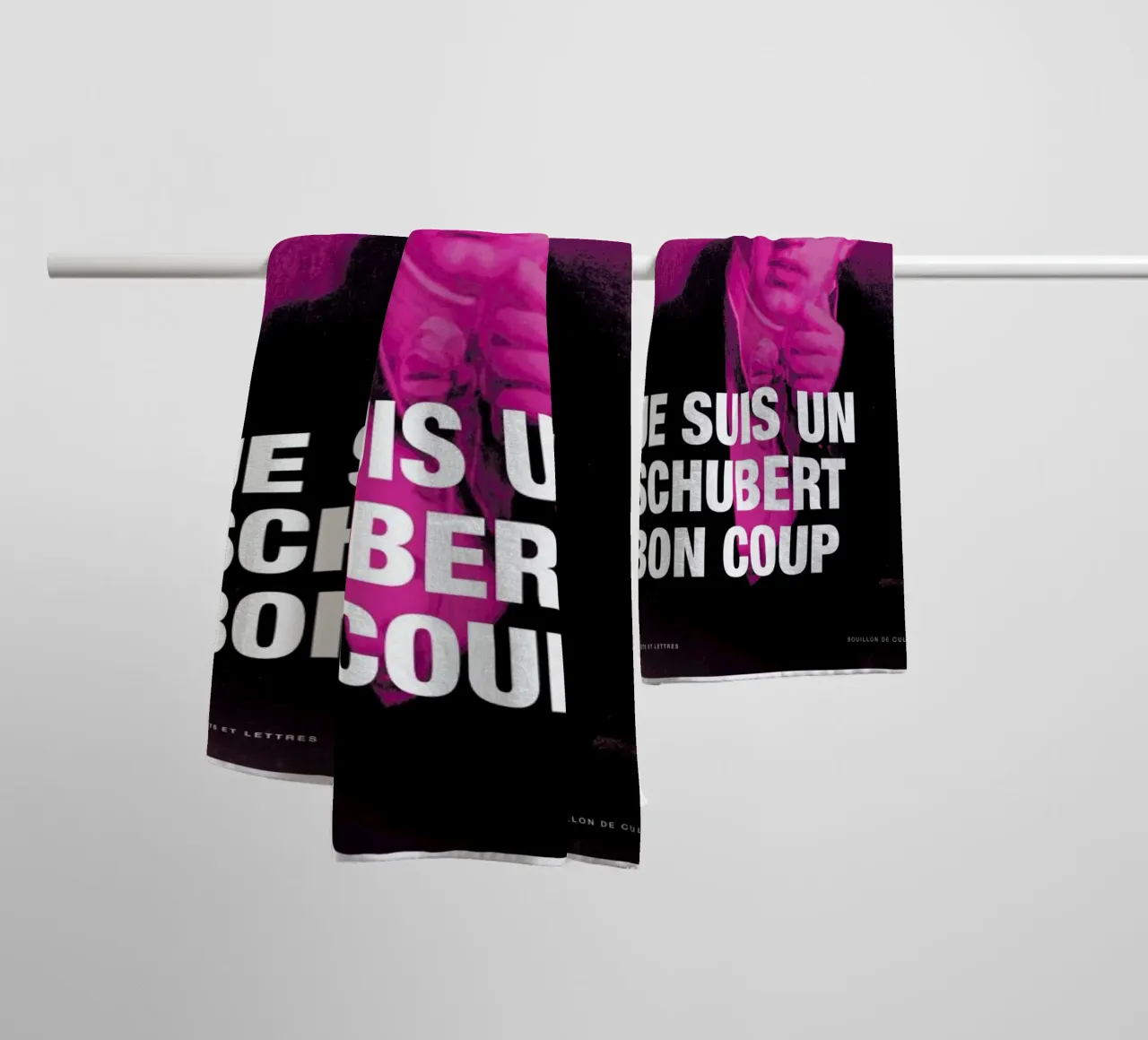 Schubert badhanddoek van Fists Et Lettres