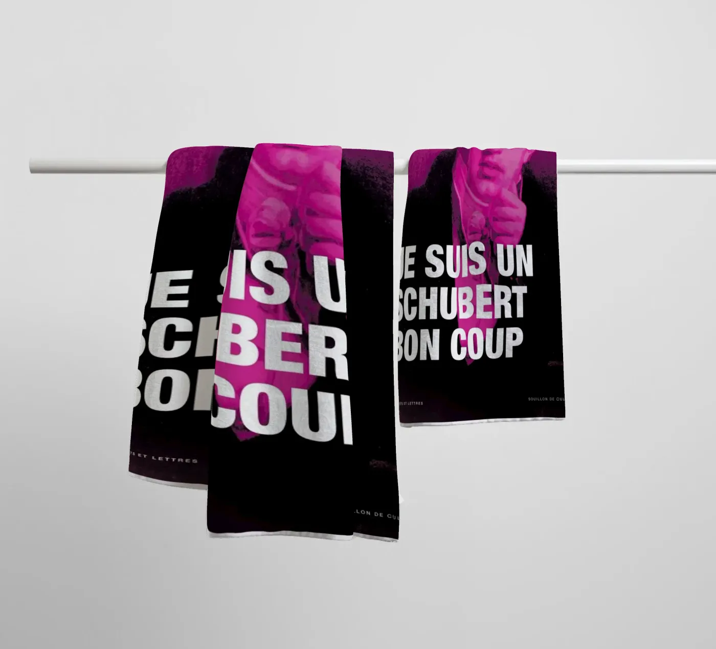 Schubert badhanddoek van Fists Et Lettres