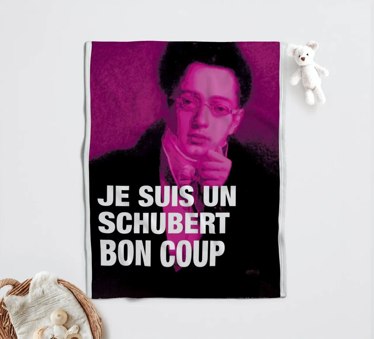 Schubert fleecedeken van Fists Et Lettres