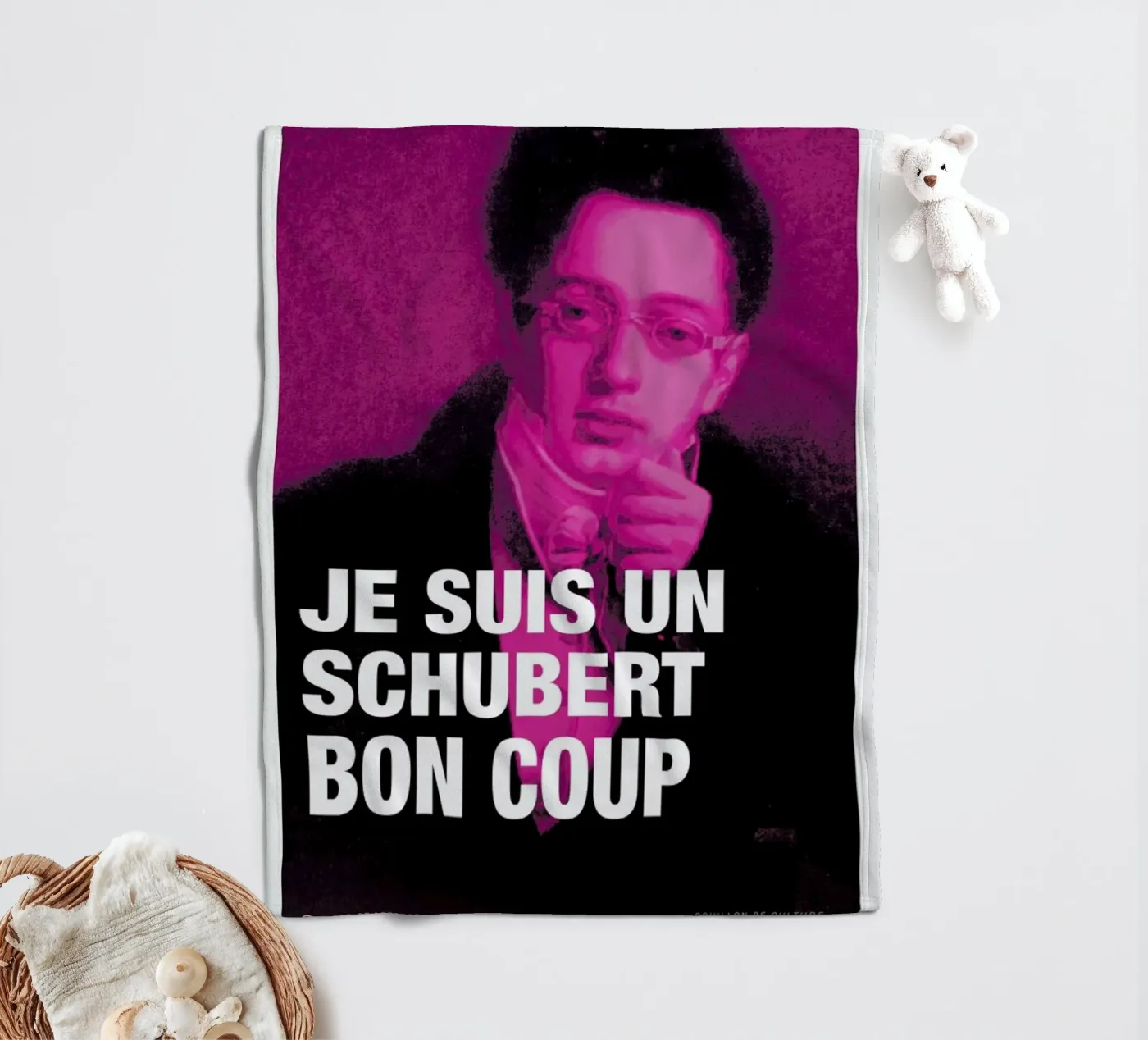 Schubert coperta in pile da Fists Et Lettres