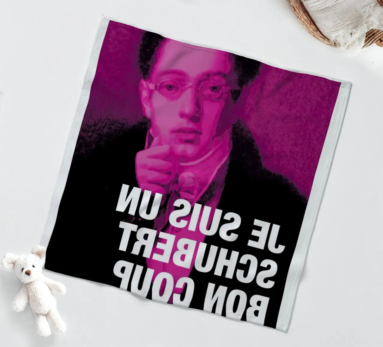 Schubert fleecedeken van Fists Et Lettres