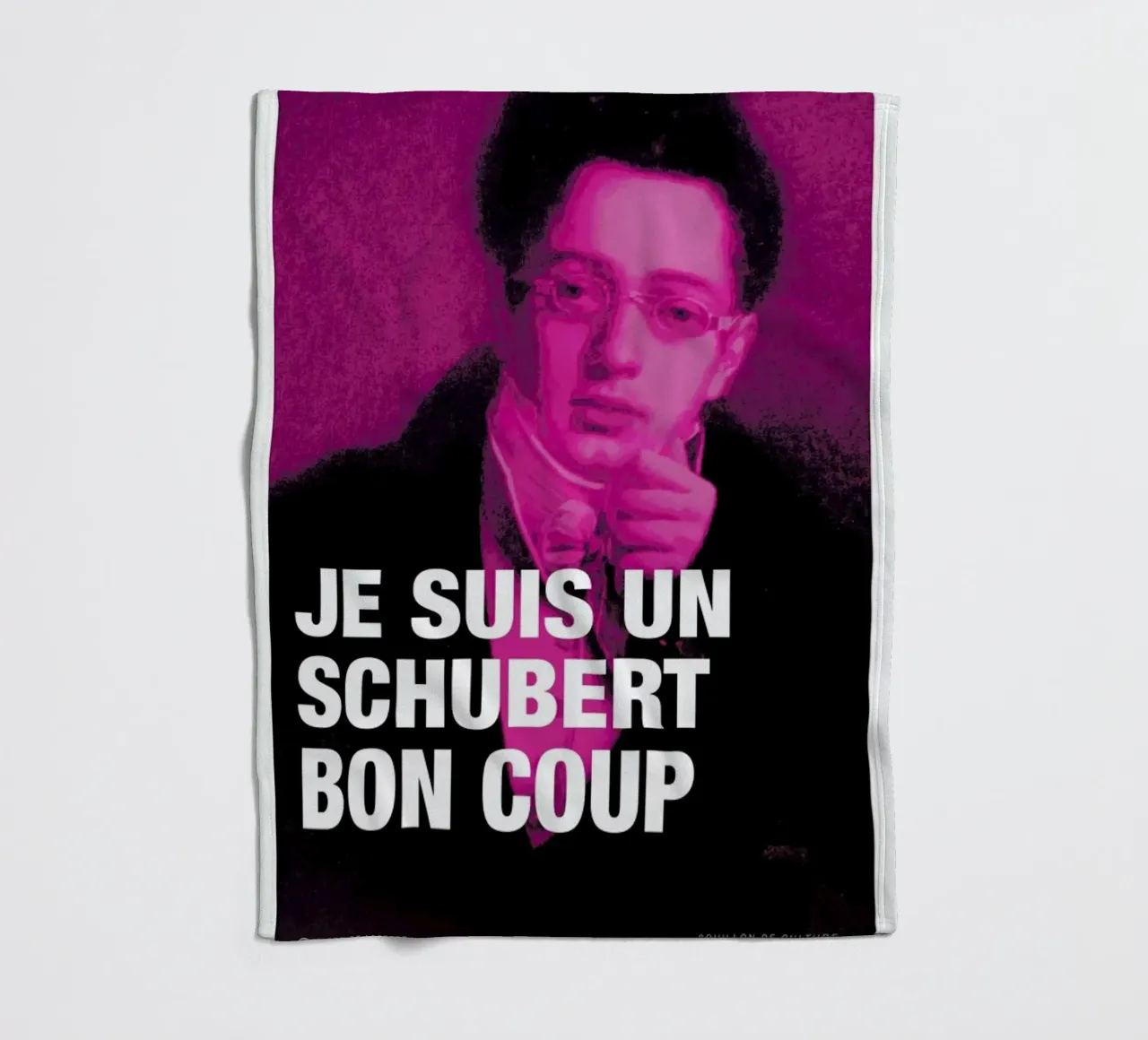 Schubert fleecedeken van Fists Et Lettres