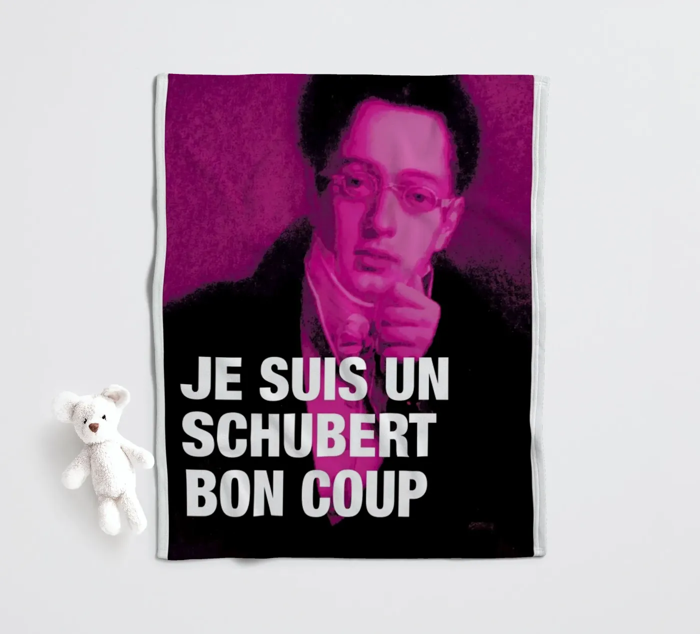 Schubert fleece blanket by Fists Et Lettres