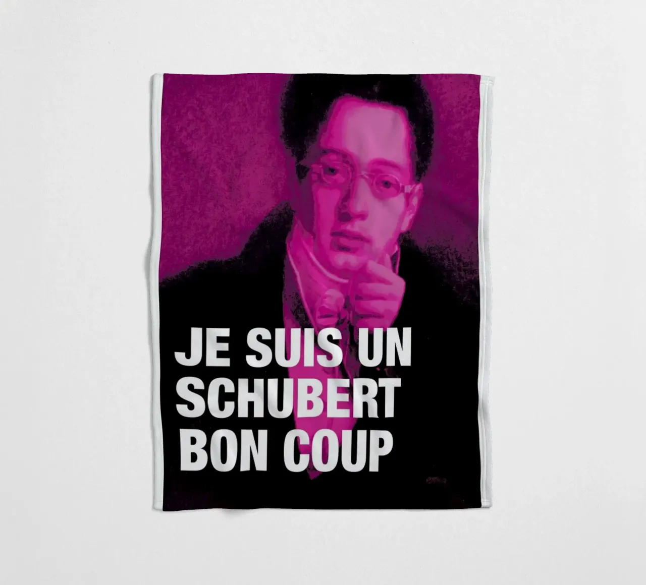 Schubert fleecedeken van Fists Et Lettres