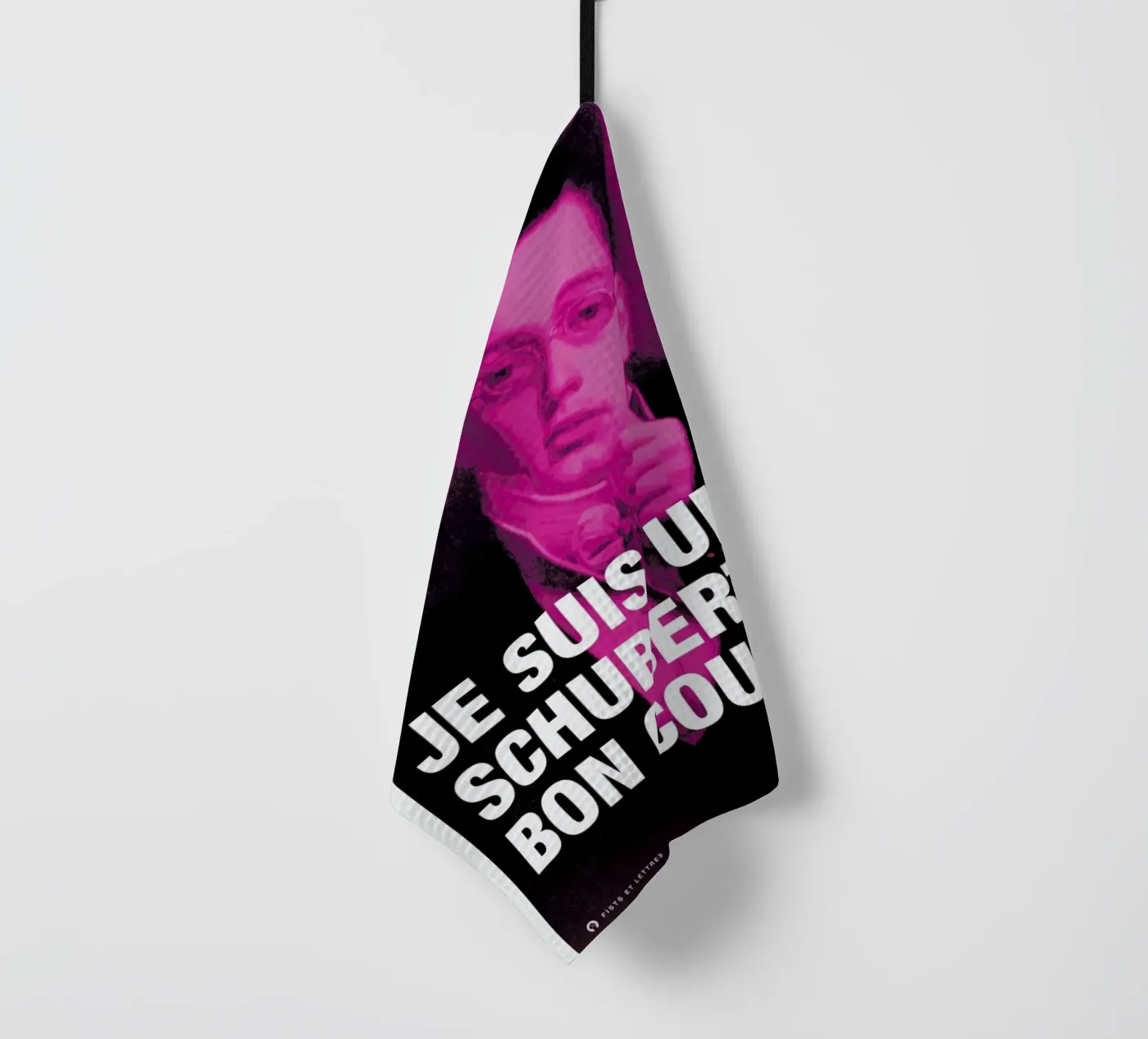 Schubert torchon de Fists Et Lettres