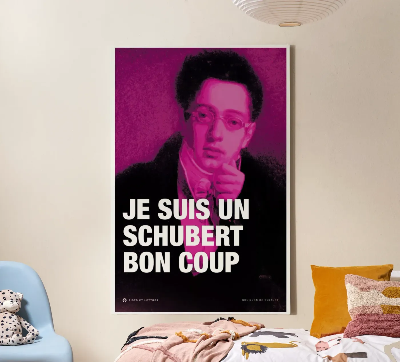 Schubert tela da Fists Et Lettres
