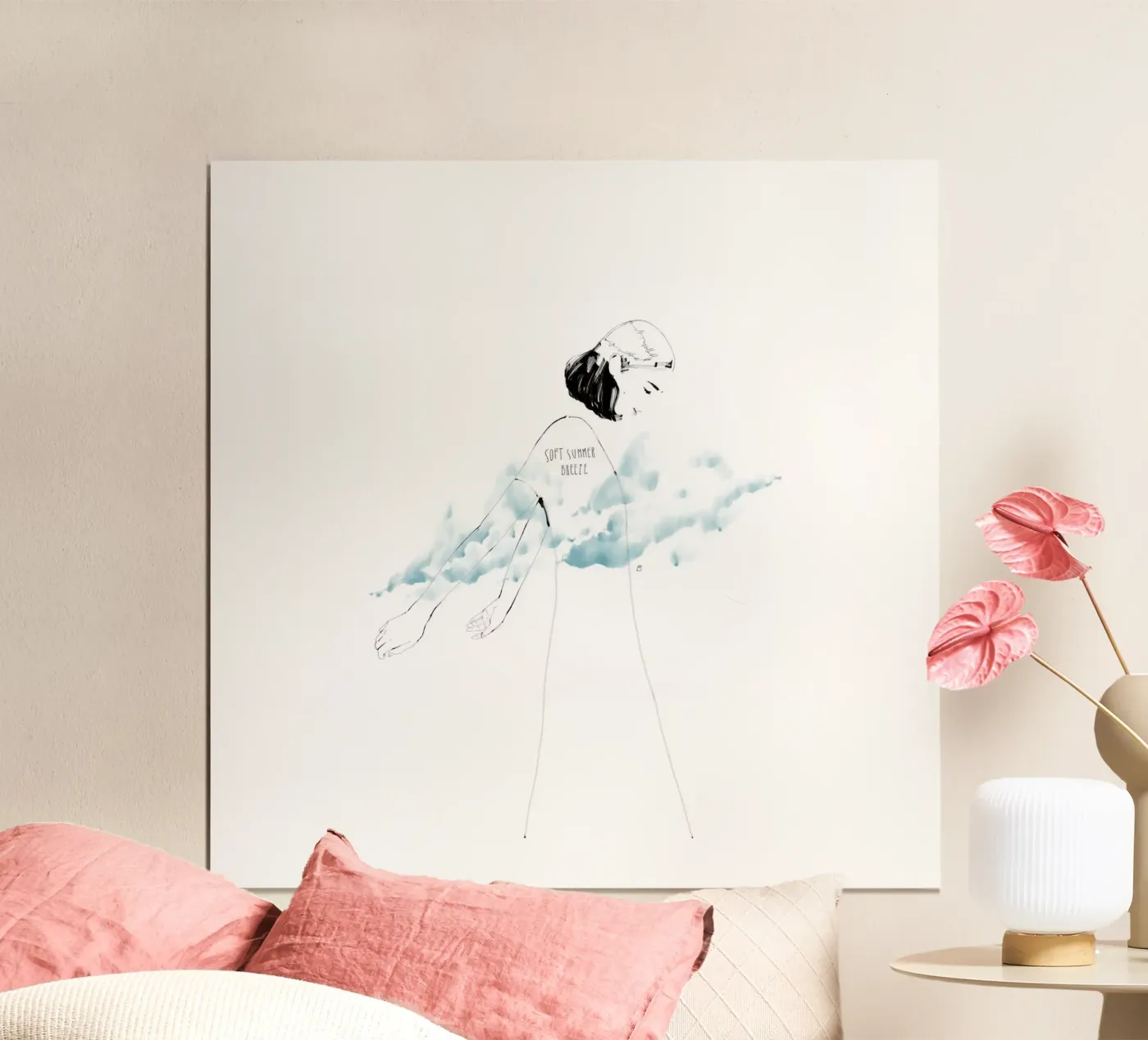 Soft Summer Breeze Poster von Manuel Rebollo