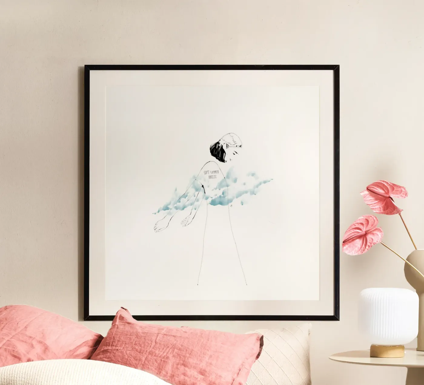 Soft Summer Breeze Poster von Manuel Rebollo