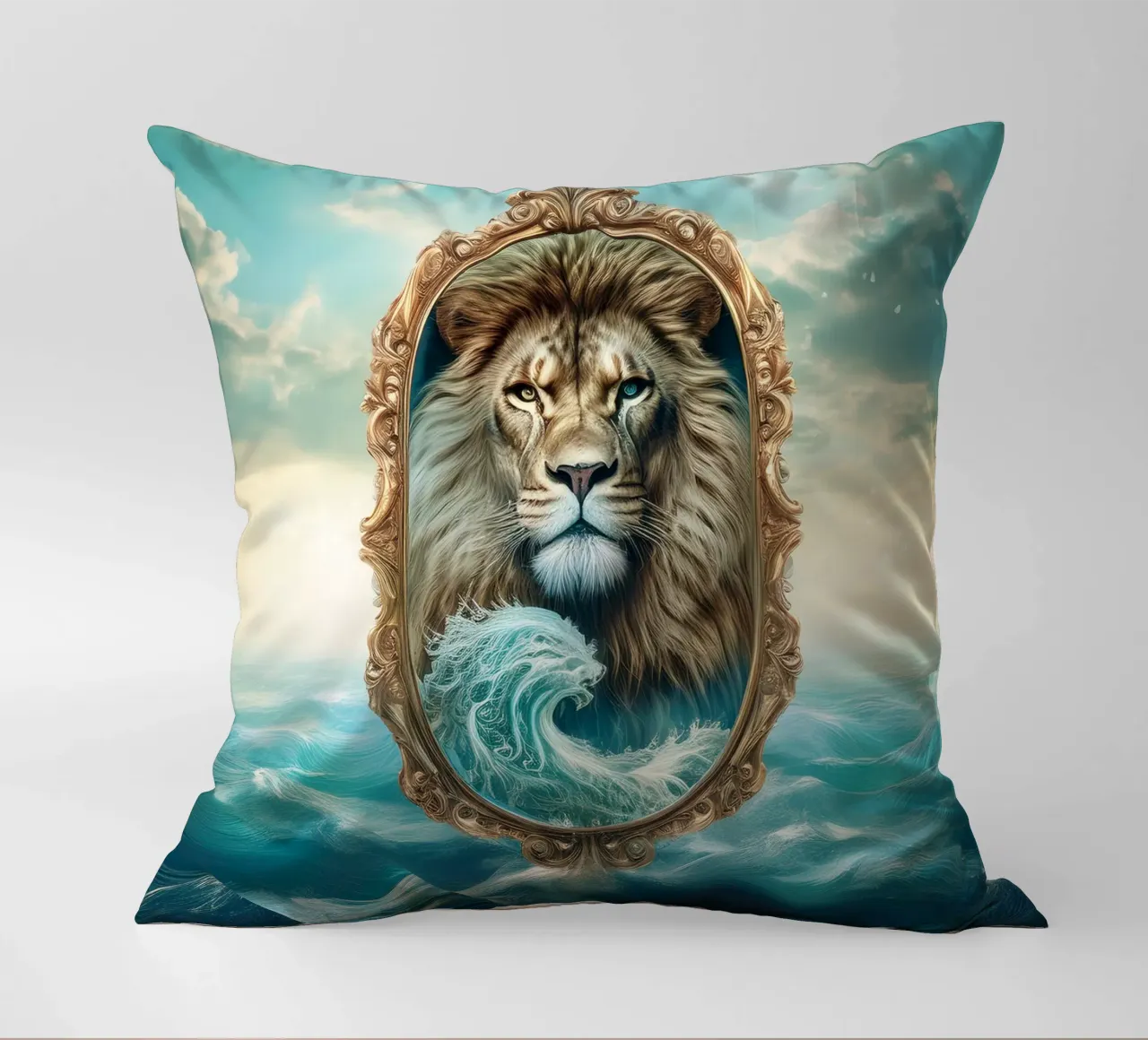 leone1 cuscino da kimmindmuse
