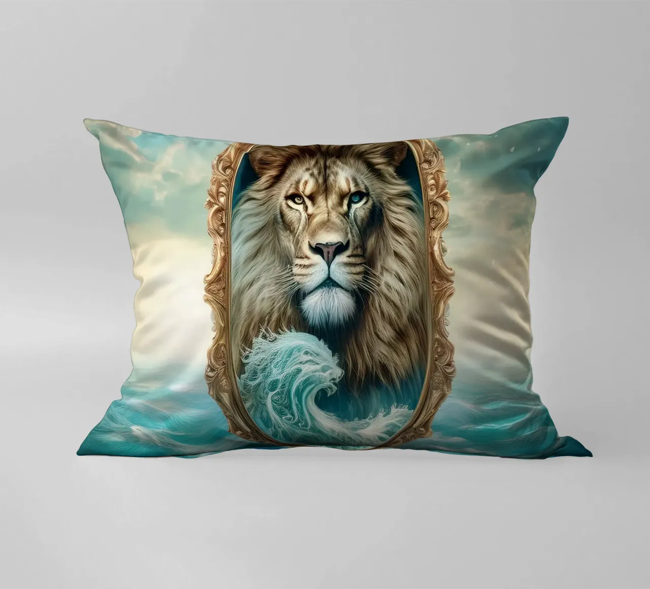 leone1 cuscino da kimmindmuse