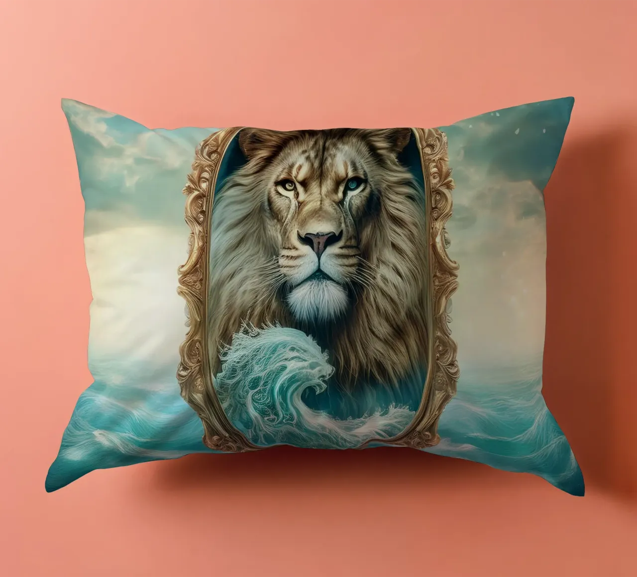 leone1 cuscino da kimmindmuse