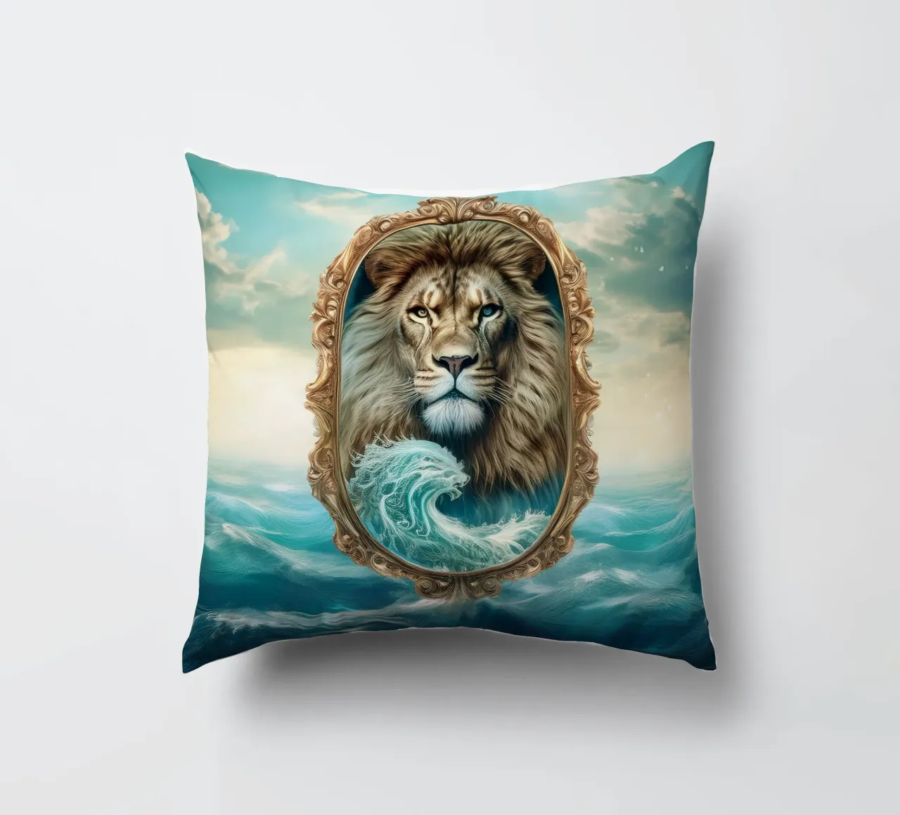 leone1 cuscino da kimmindmuse