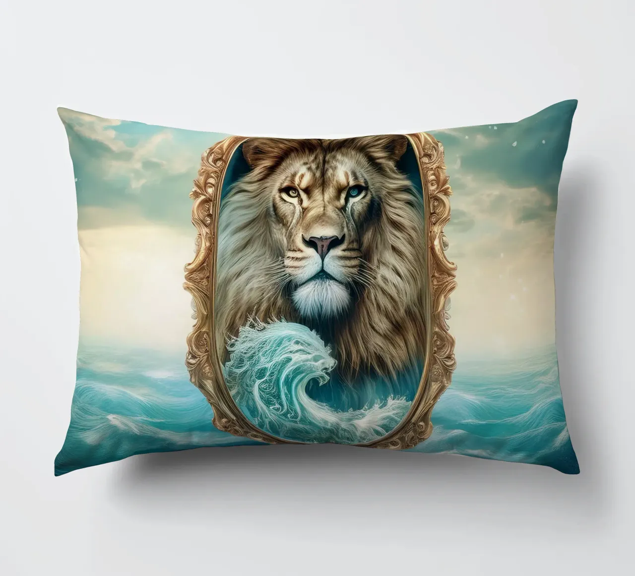 leone1 cuscino da kimmindmuse
