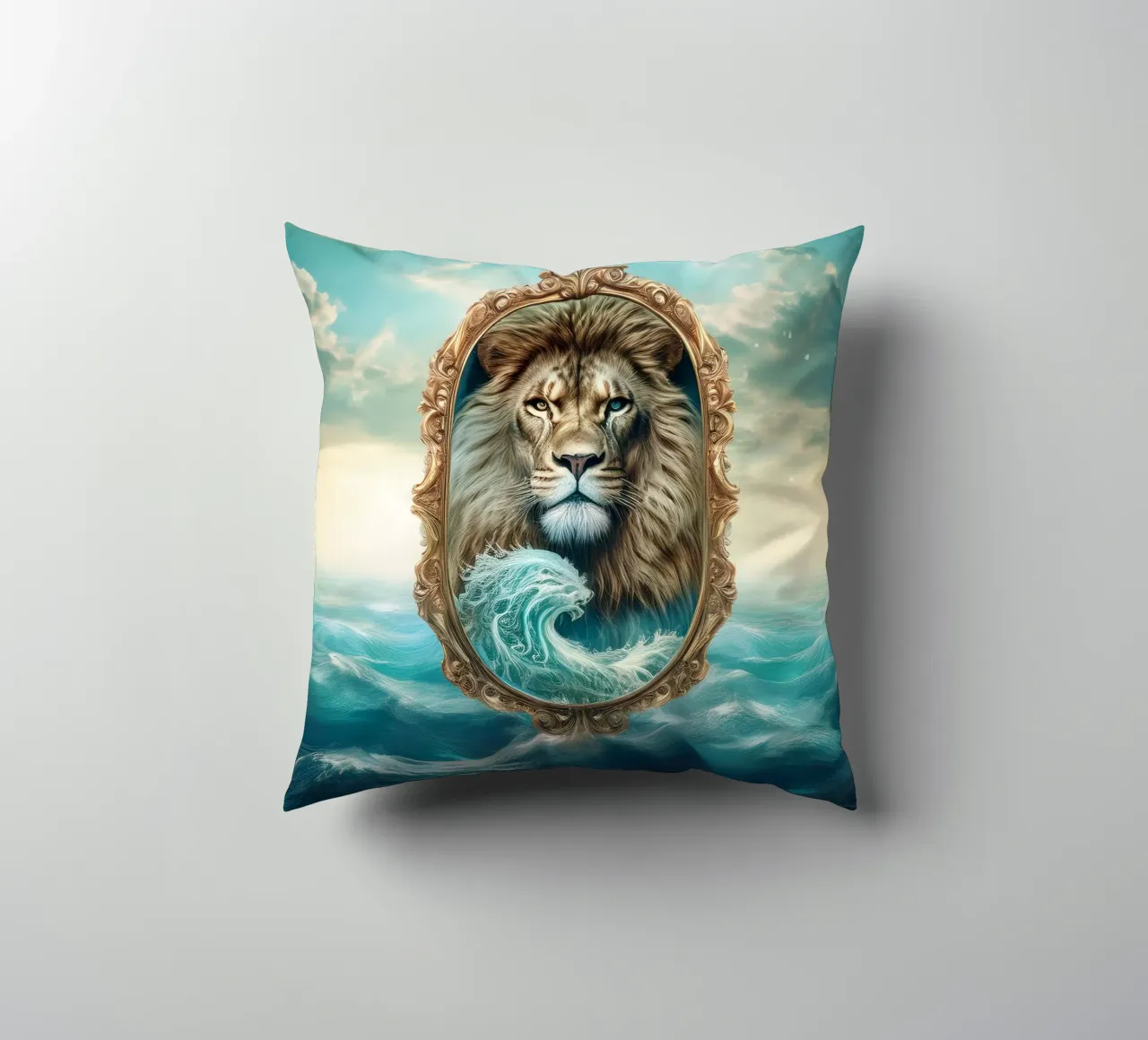 leone1 cuscino da kimmindmuse