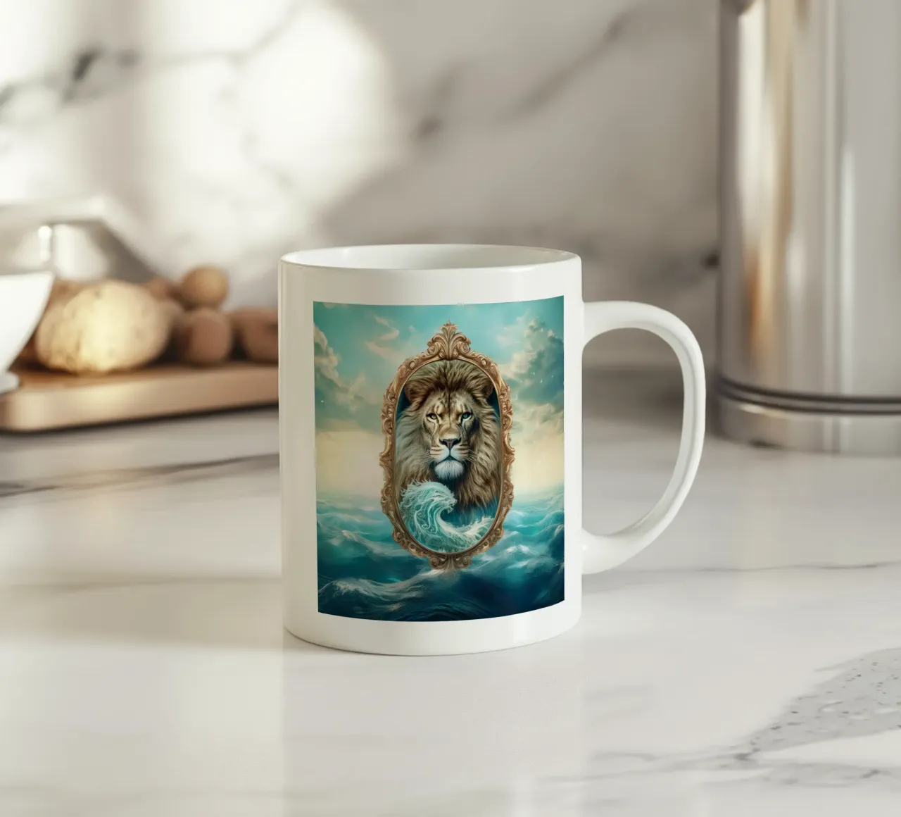leone1 tazza in ceramica da kimmindmuse