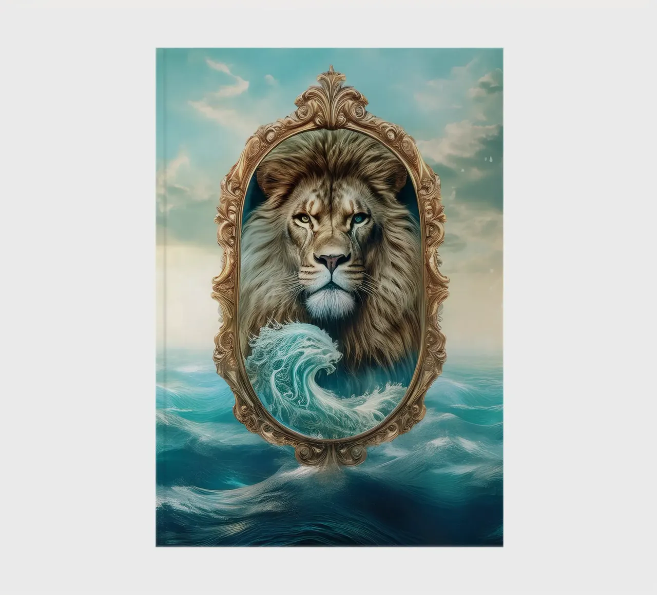 lion1 notebook by kimmindmuse