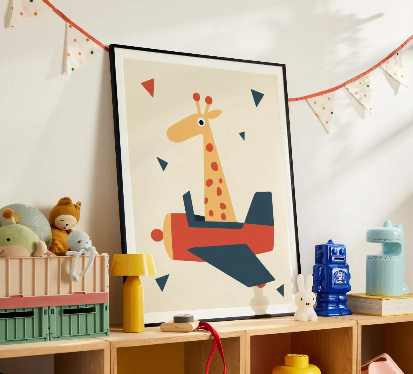 Giraffe Pilot poster da wonderfolk