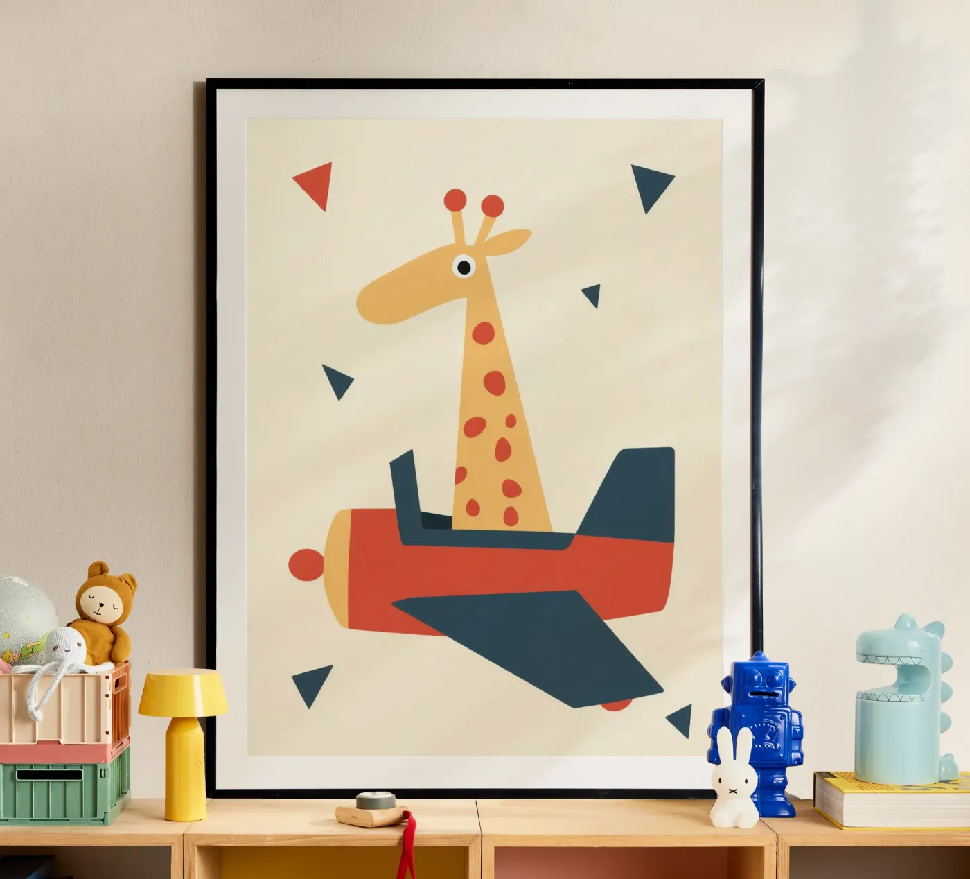Giraffe Pilot poster da wonderfolk