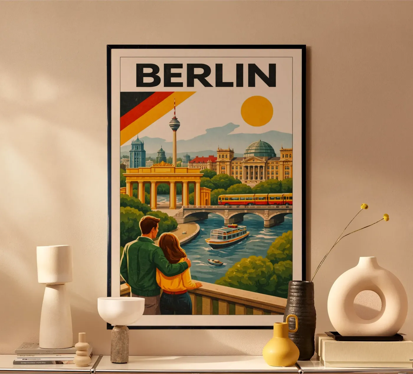 Berlin poster by HomeTraveller