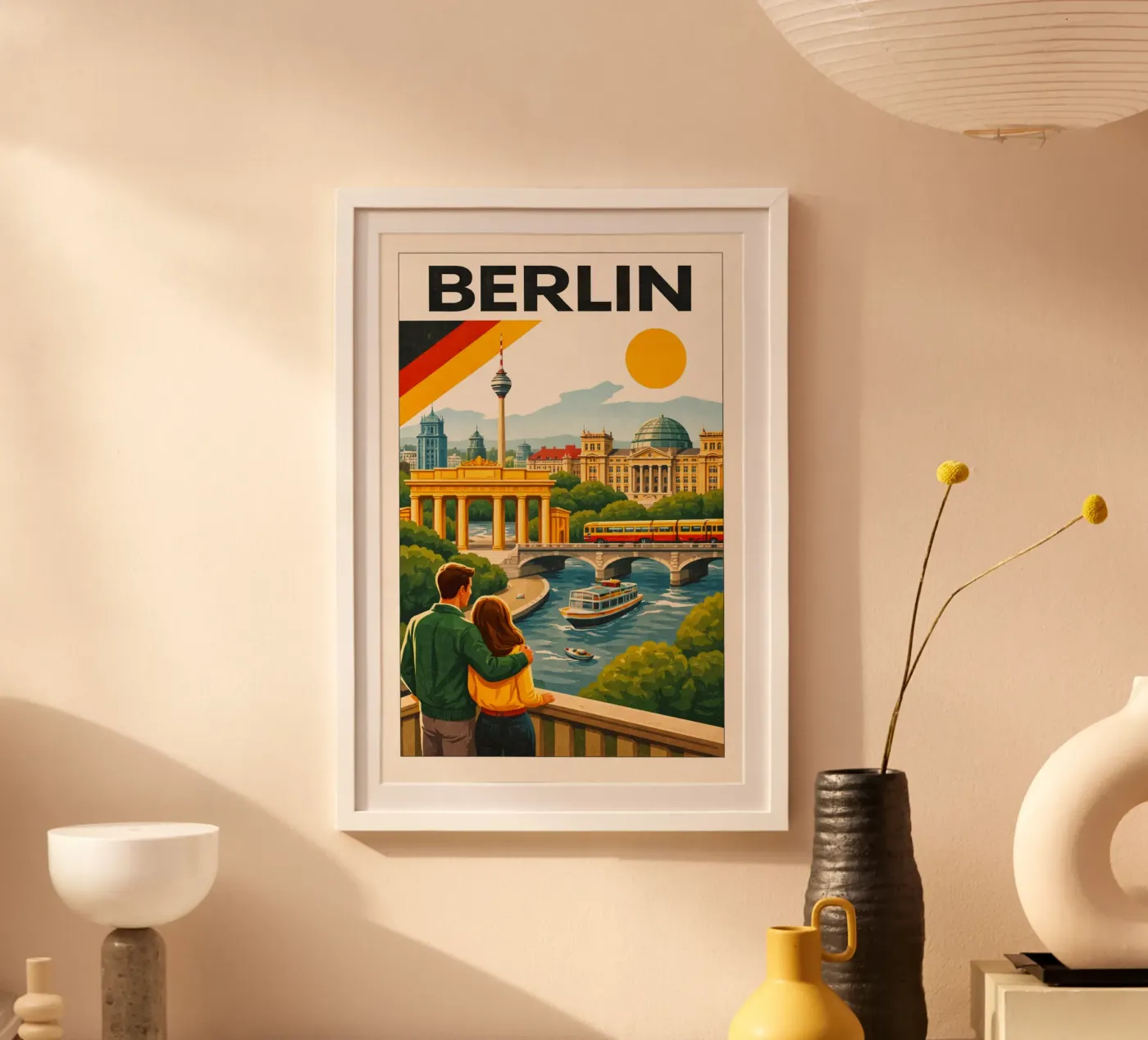 Berlin poster by HomeTraveller