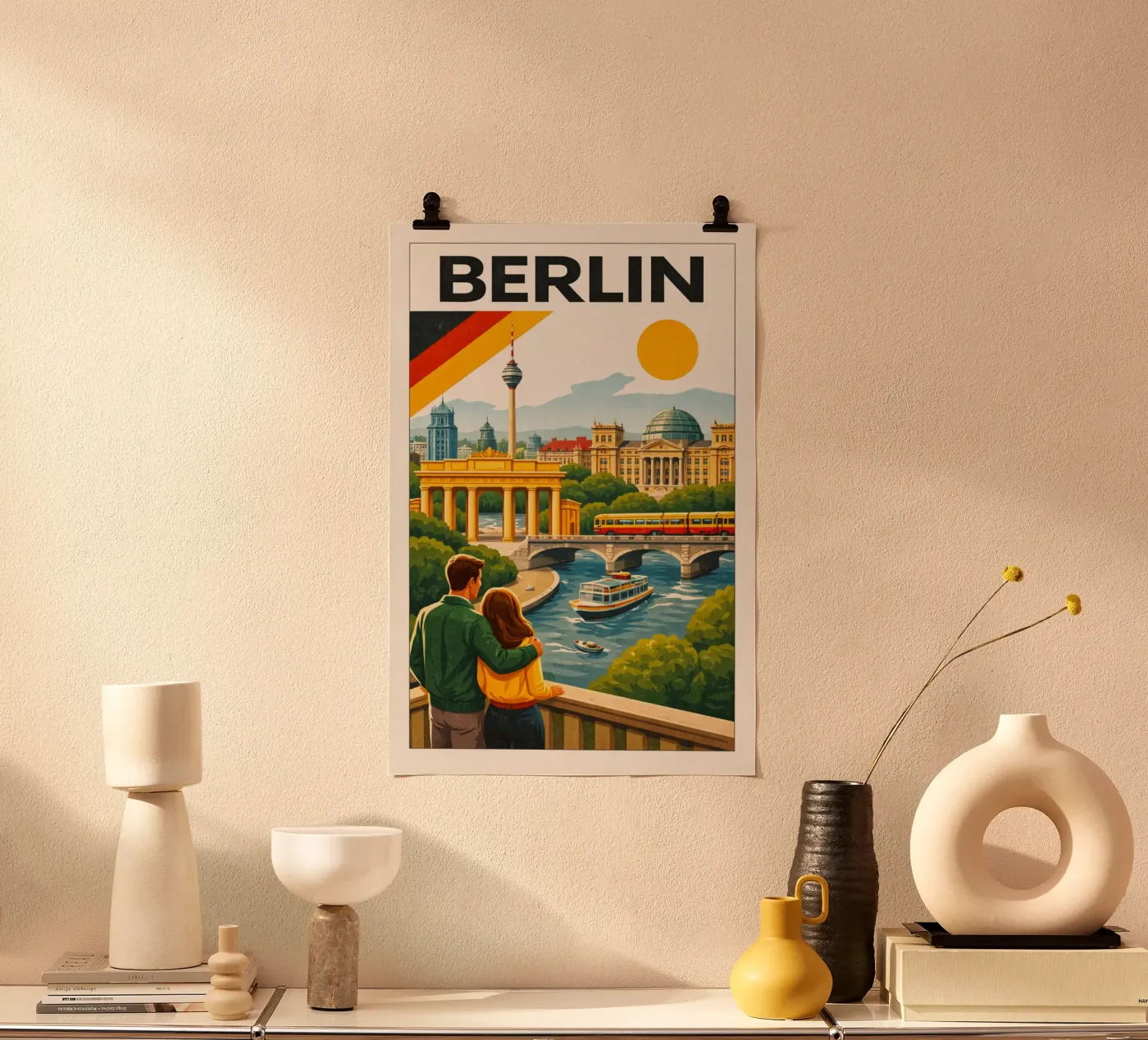 Berlin poster by HomeTraveller
